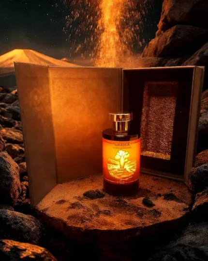 Eau de Parfum GEISER MEN Mosaikosmetic caja