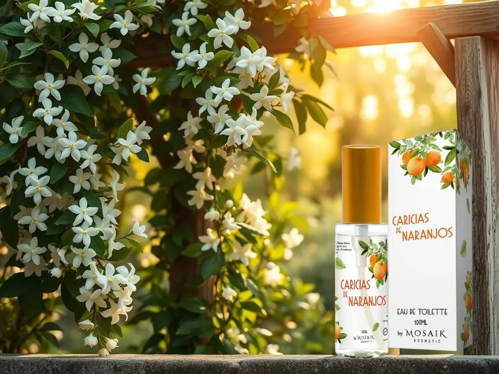 perfumes con olor a jazmin caricias de naranjo